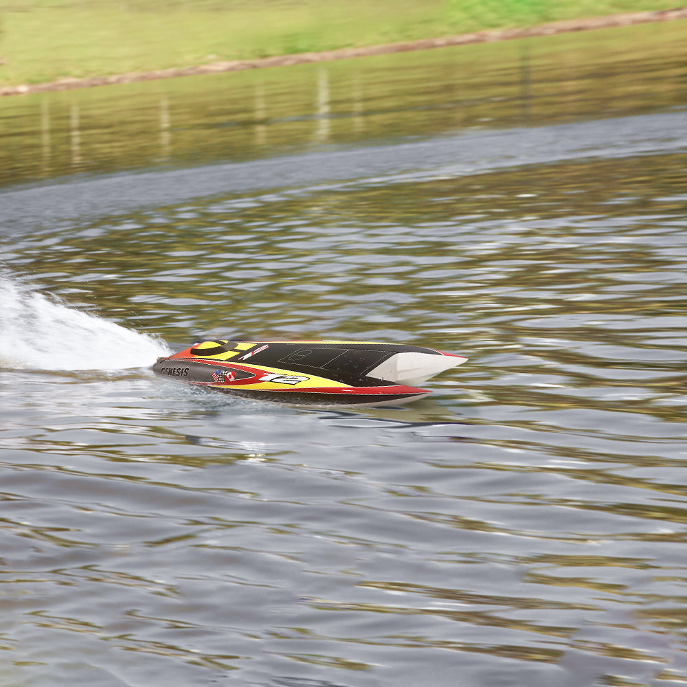 TFL RC Boat 1122 Genesis Single/Twin Brushless Motors High-speed Racing Boat for Adults 37’’ Catamaran with ARTR