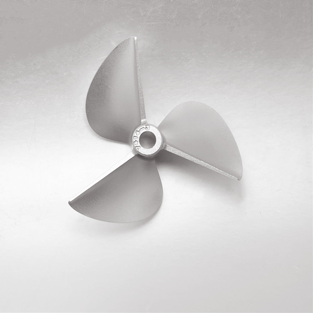 TFL RC Boat CNC Aluminum Three Blades Propeller 1.4 Pitch, 6.35mm shaft,Diameter 74mm