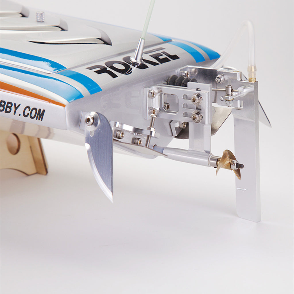 TFL RC-Boot 1111Z-F Rocket Brushless-Motoren Hochgeschwindigkeits-Rennboot für Erwachsene und Kinder 25" Monohull mit ARTR