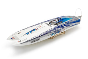 TFL RC Boat 1122 Genesis Single/Twin Brushless Motors High-speed Racing Boat for Adults 37’’ Catamaran with ARTR