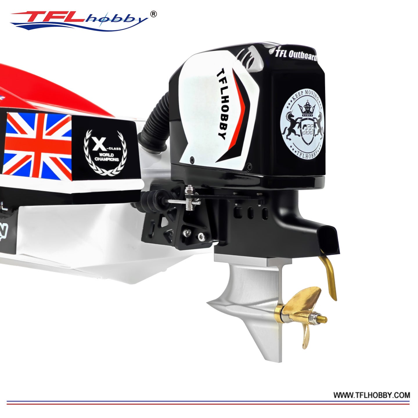 TFL rc Boat 1148 WARRIOR2 Brushless Motors High-speed Racing Boat for Adults and Kids ARTR