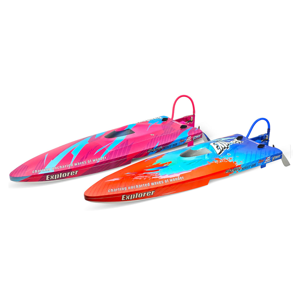 TFL RC Boat 1158 Outrunner Motors High-speed Racing Boat for Adults and Kids Monohull with RTR