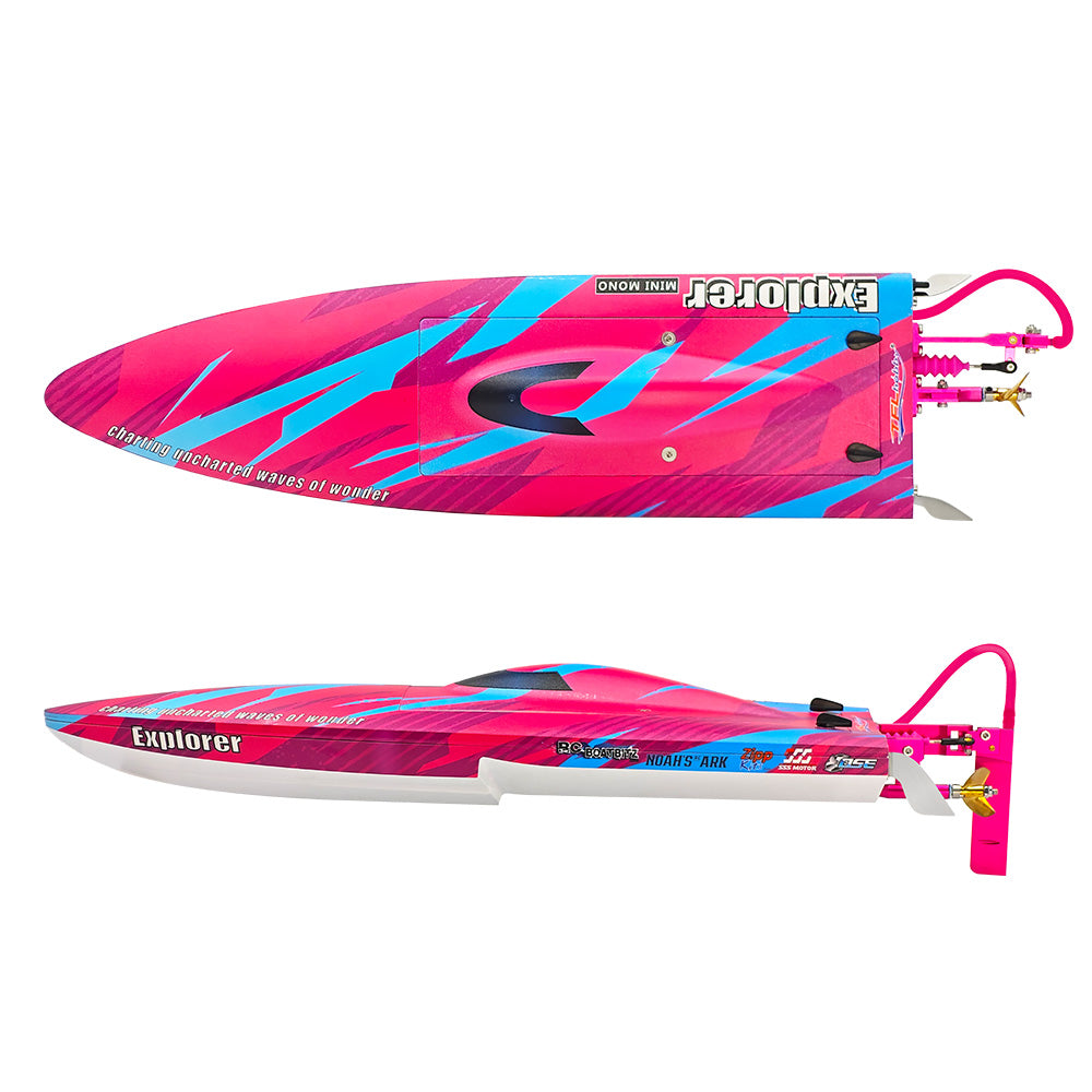 TFL RC Boat 1158 Outrunner Motors High-speed Racing Boat for Adults and Kids Monohull with RTR