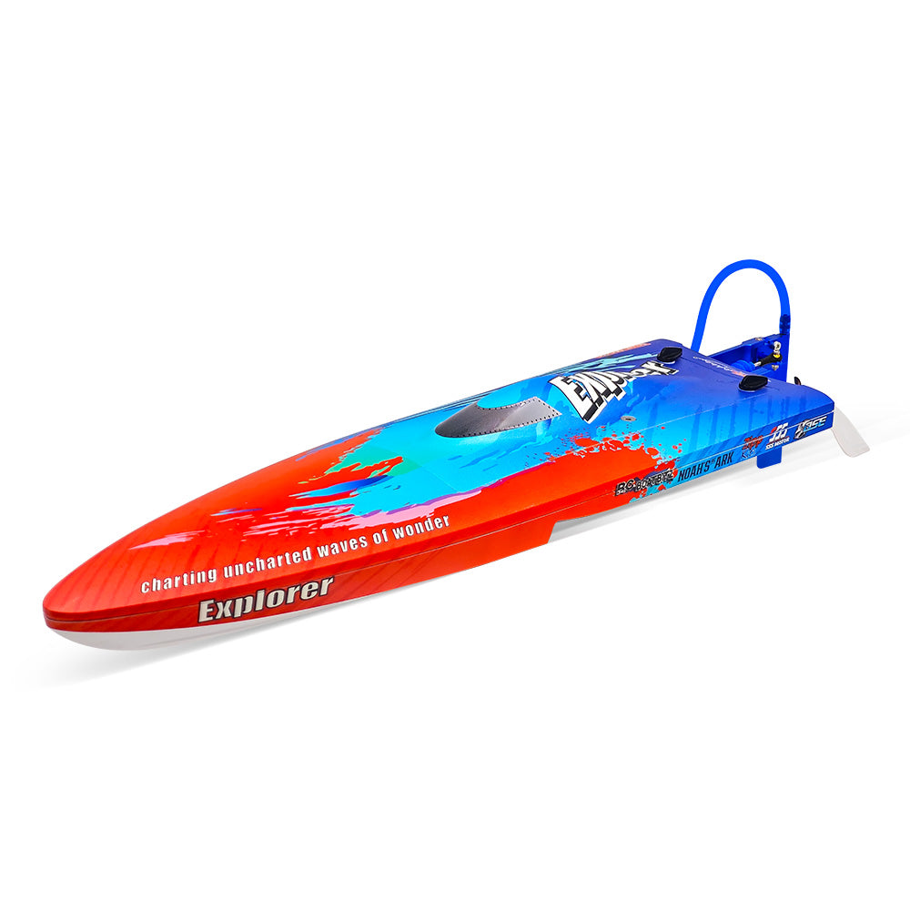 TFL RC Boat 1158 Outrunner Motors High-speed Racing Boat for Adults and Kids Monohull with RTR