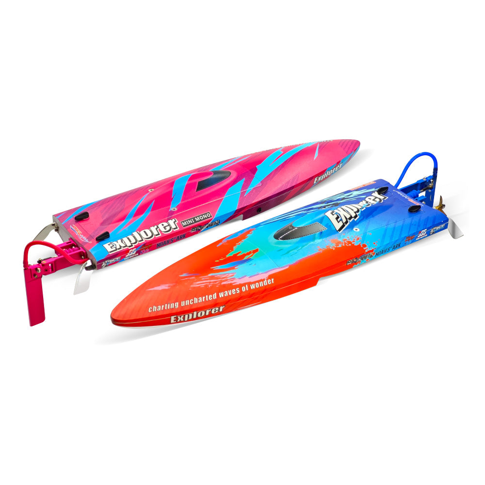 TFL RC Boat 1158 Outrunner Motors High-speed Racing Boat for Adults and Kids Monohull with RTR