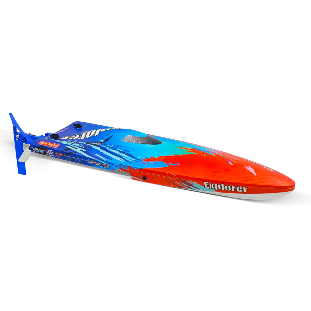 TFL RC Boat 1158 Outrunner Motors High-speed Racing Boat for Adults and Kids Monohull with RTR