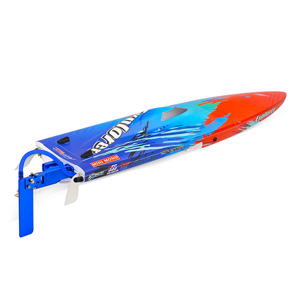 TFL RC Boat 1158 Outrunner Motors High-speed Racing Boat for Adults and Kids Monohull with RTR