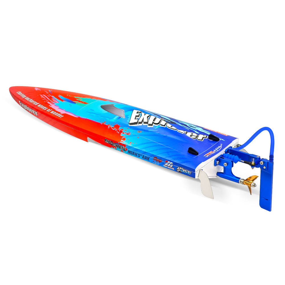 TFL RC Boat 1158 Outrunner Motors High-speed Racing Boat for Adults and Kids Monohull with RTR