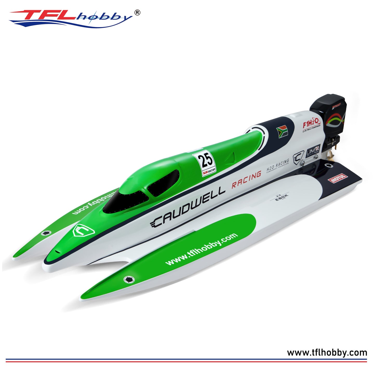 TFL-1238T-F-F1-RACING BOAT WITH OUTBOARD