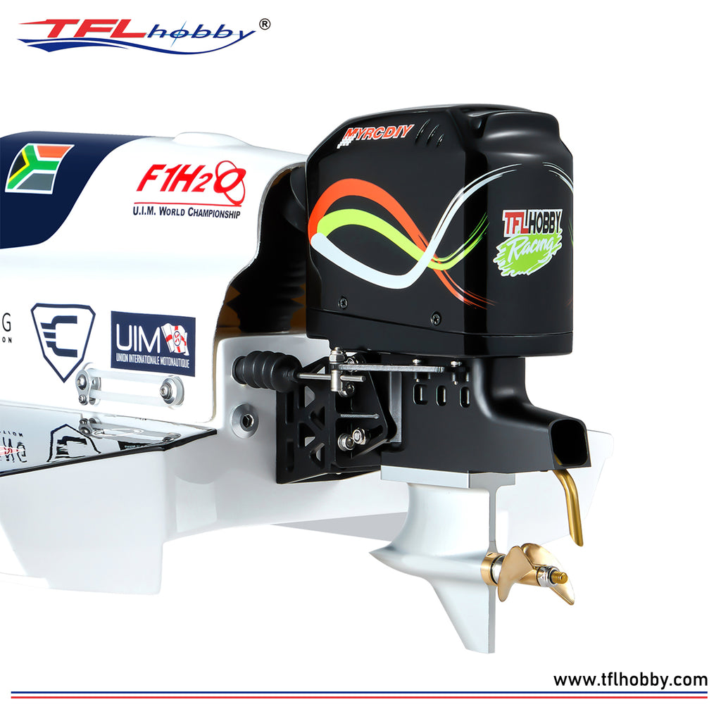 TFL-1238T-F-F1-RACING BOAT WITH OUTBOARD