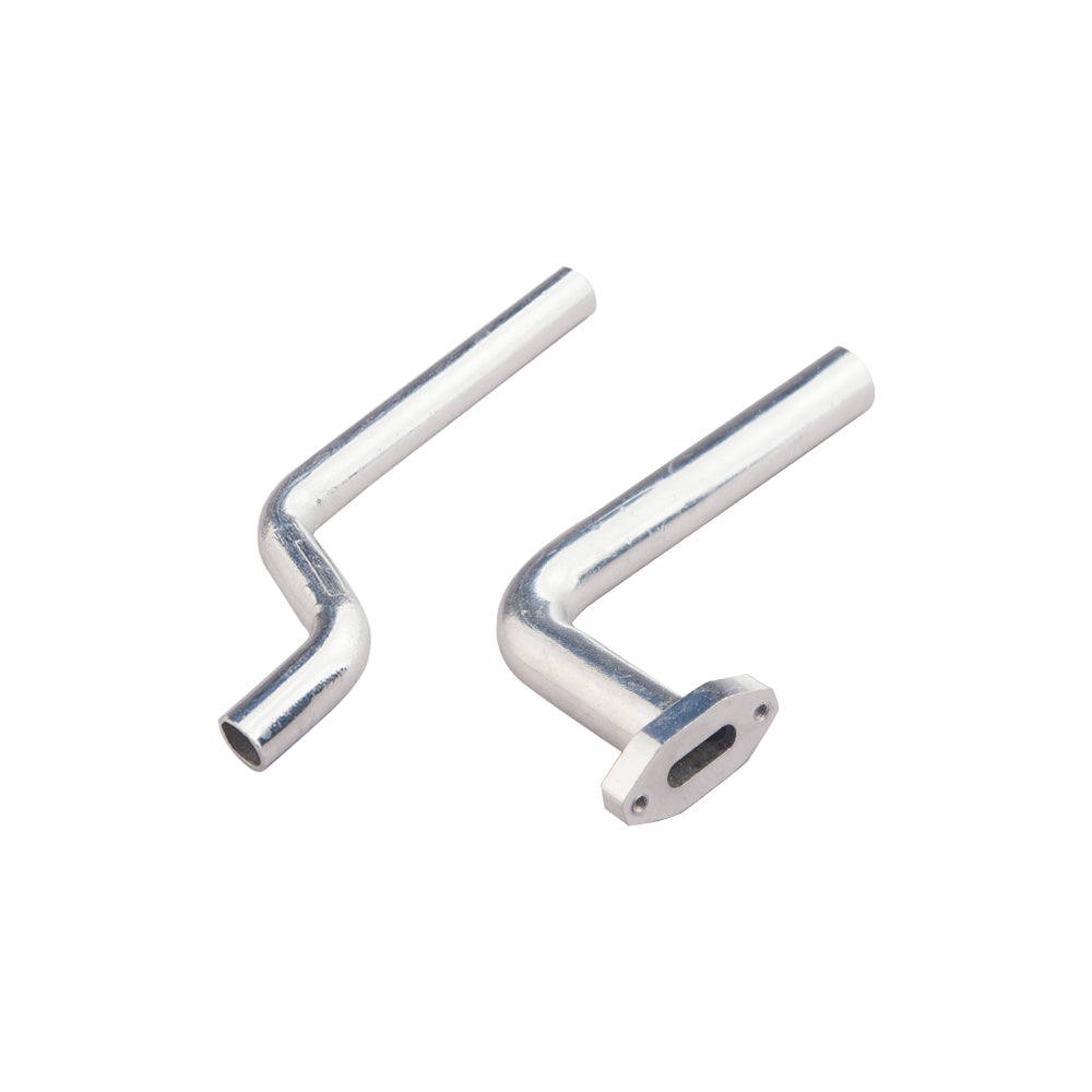 TFL Gas RC Boat Parts GP15-18 T-Type Exhaust Header & GP21-25 Z-Bend Pipe, Nitro Engine Exhaust Tube