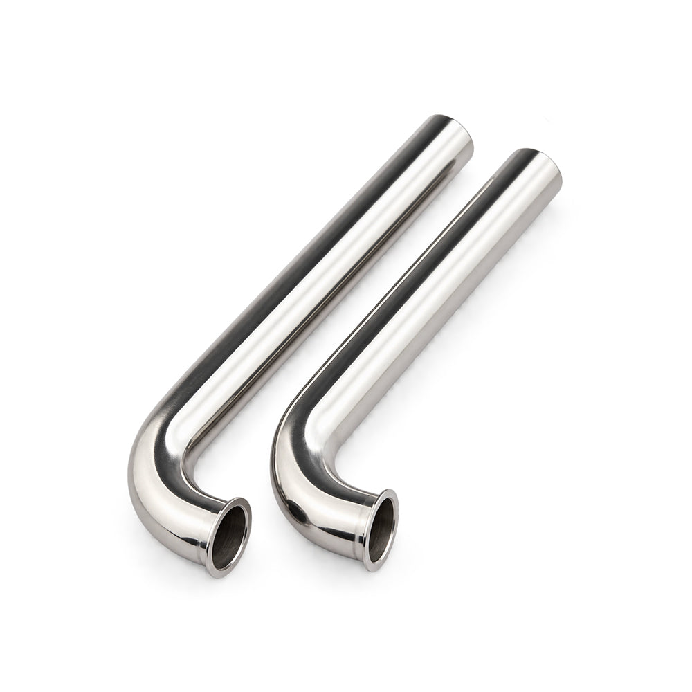 TFL Gas RC Boat Parts 25.4mm L-Shaped Stainless Steel Exhaust Bend 230mm
