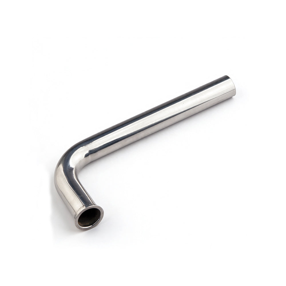 TFL Gas RC Boat Parts 25.4mm L-Shaped Stainless Steel Exhaust Bend 230mm
