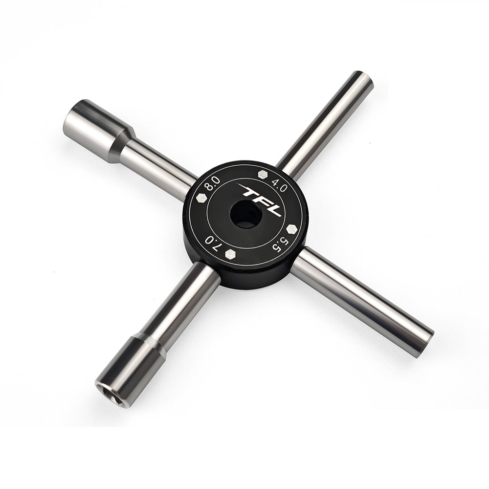 TFL RC TOOL 4 in 1 Allen Cross Handle Socket Wrench
