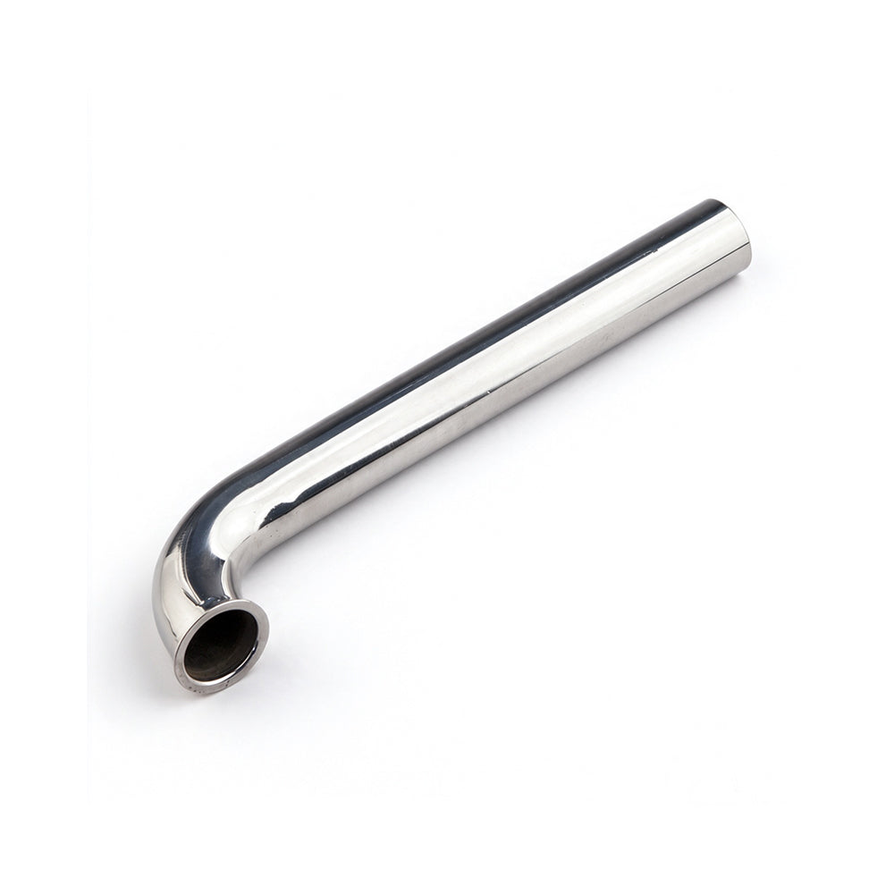 TFL Gas RC Boat Parts 25.4mm L-Shaped Stainless Steel Exhaust Bend 230mm