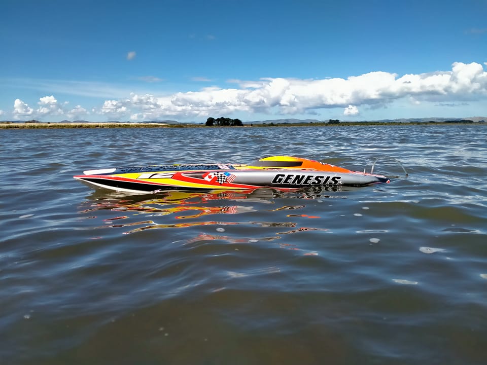 TFL RC Boat 1122 Genesis Single/Twin Brushless Motors High-speed Racing Boat for Adults 37’’ Catamaran with ARTR