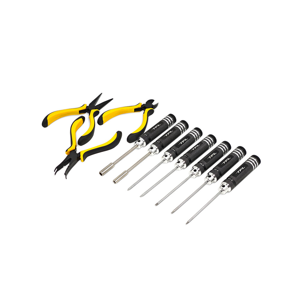 TFL RC Tool 10-in-1 Multi-function Screwdriver Set & Hardware Tools