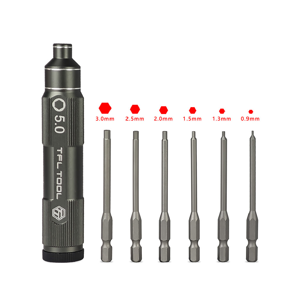 TFL RC TOOL 6-in-1 Mini Pocket Precision Screwdriver