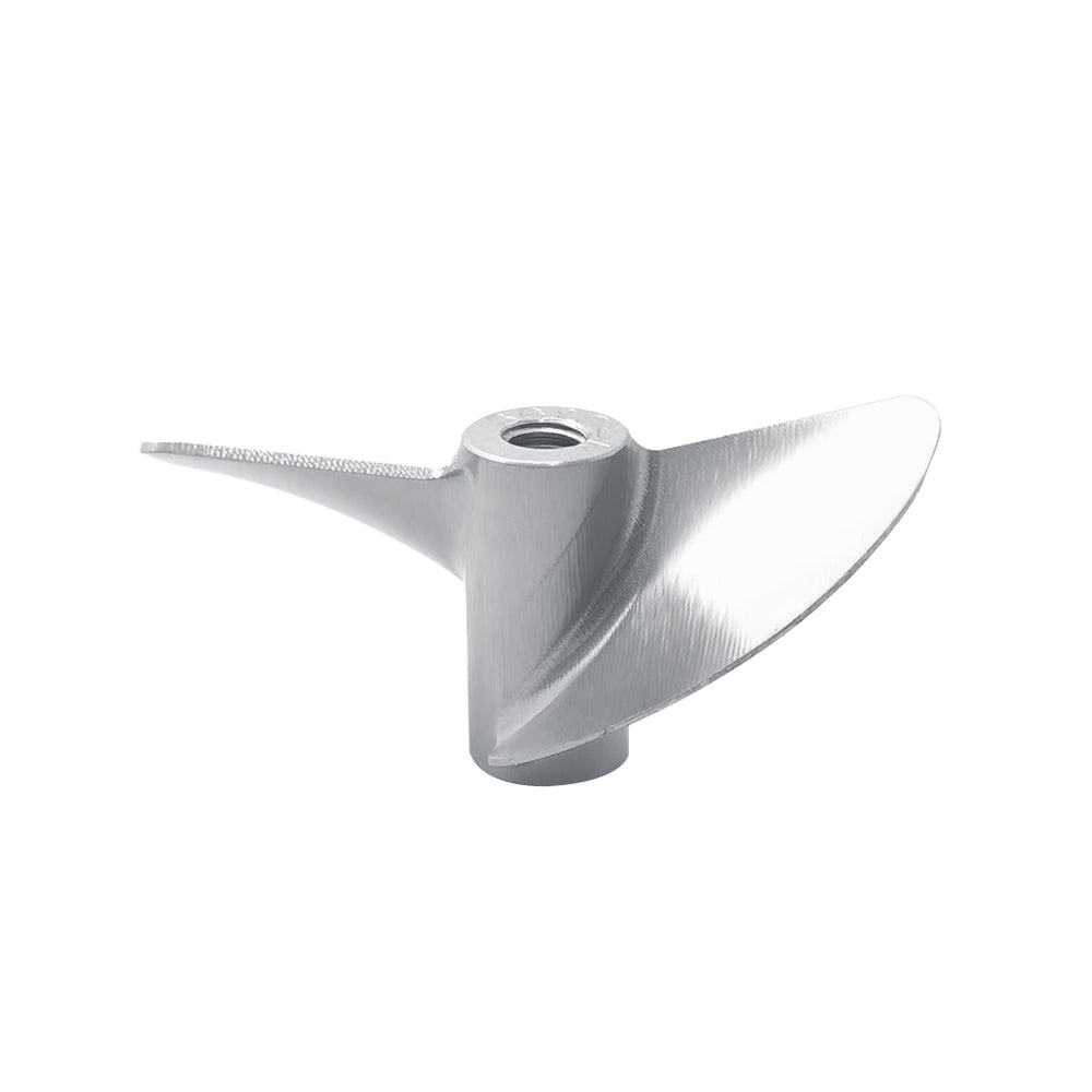 RC Boat CNC Aluminum Two Blades Propeller 1.9 Pitch, M4, Dia 36,37,38mm