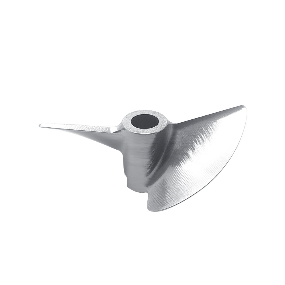 RC Boat CNC Aluminum Two Blades Propeller 1.4 Pitch, 6.35mm,1/4 Shaft, Dia 70,72mm