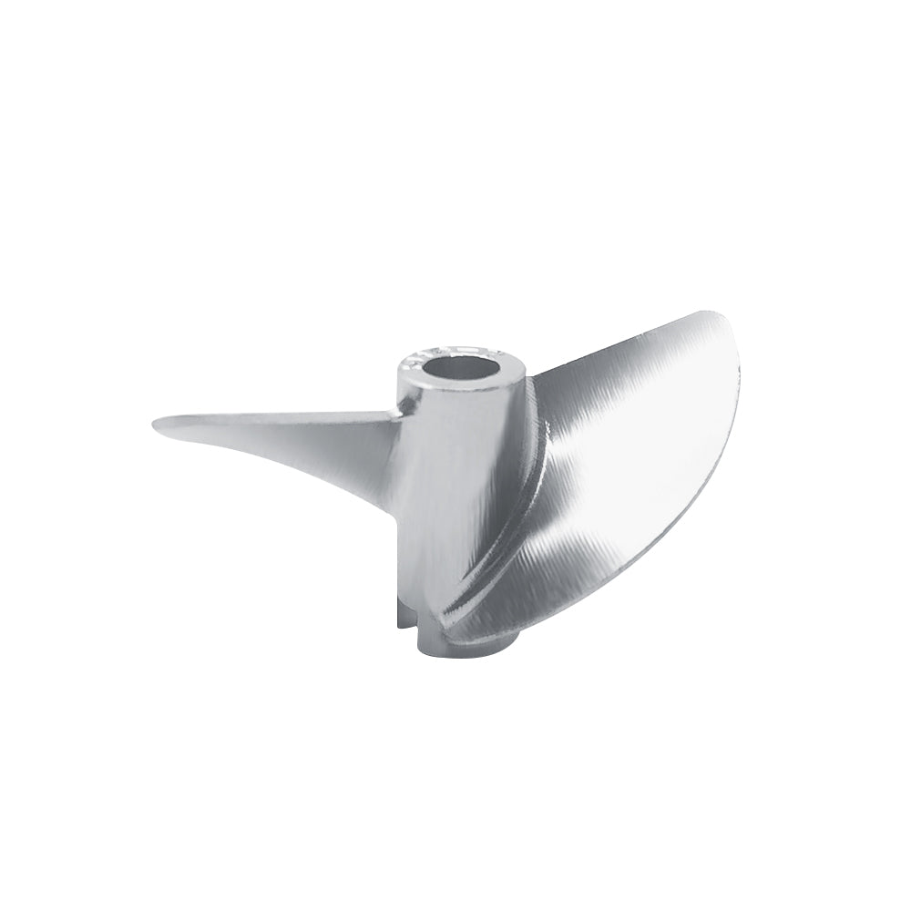 RC Boat CNC Aluminum Two Blades Propeller 1.9 Pitch, 4.76mm,3/16 "Shaft, Dia 40~48mm