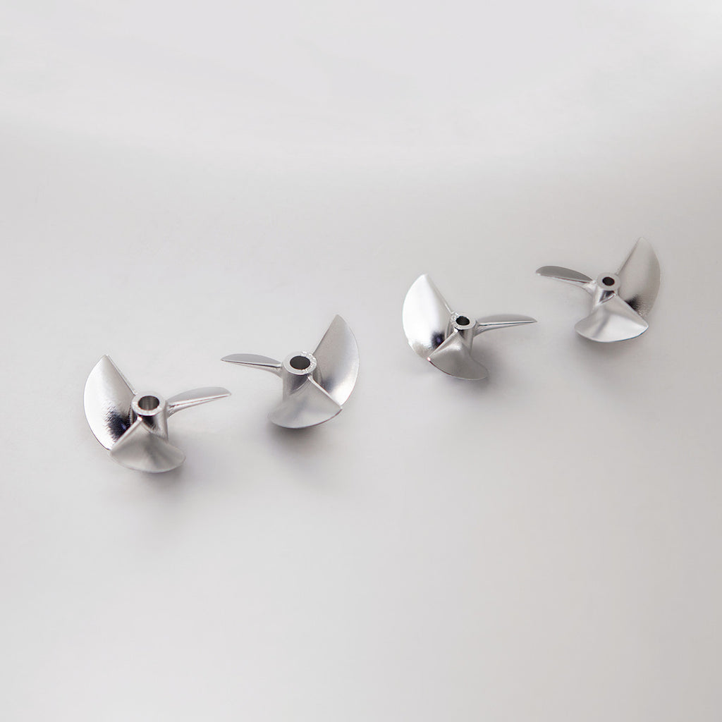 TFL RC Boat CNC  Aluminum Three Blades Propeller 1.4 Pitch, 3.17/4.76mm shaft，Diameter 36/38mm