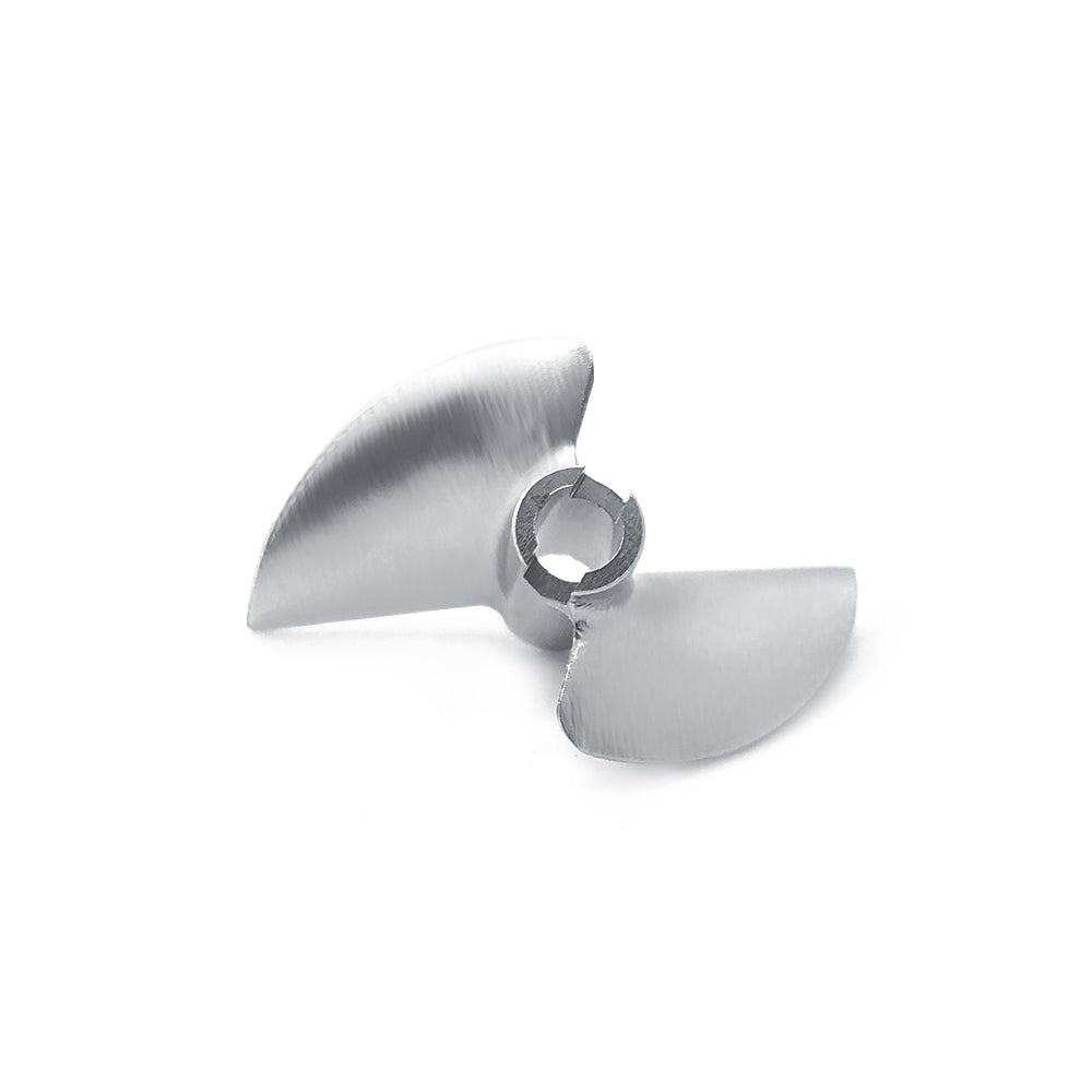RC Boat CNC Aluminum Two Blades Propeller 1.4 Pitch, 4mm Shaft, Dia 32,34,36mm