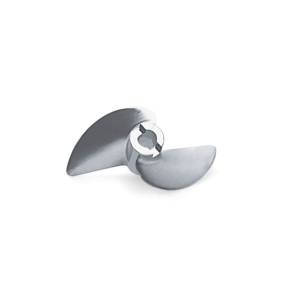 RC Boat CNC Aluminum Two Blades Propeller 1.4 Pitch,4.76mm,3/16 Shaft, Dia 36~55mm