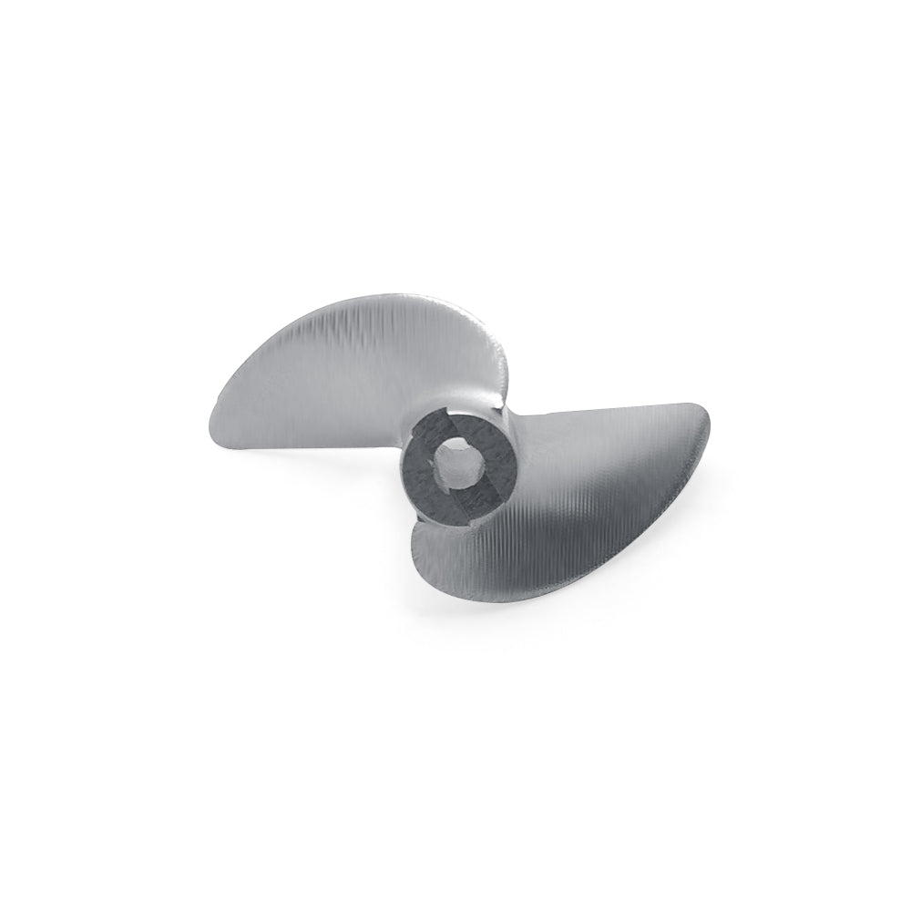 RC Boat CNC Aluminum 2 Blades Propeller 1.9 Pitch, 4MM, Dia 34mm