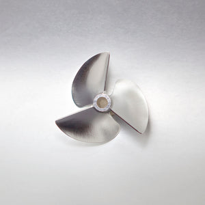 TFL RC Boat CNC Aluminum Three Blades Propeller 1.4 Pitch,  4.76mm/6.35mm shaft，Diameter 40/42/44/46/48/50/52/58/59mm