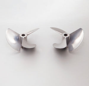 TFL RC Boat CNC Aluminum Three Blades Propeller 1.4 Pitch, 4.76mm shaft，Diameter 48/50/52mm