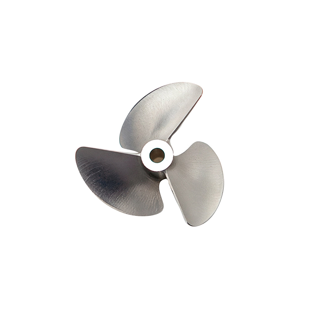 TFL O-Series RC  Boat CNC Aluminum Three Blades Propeller 1.4/1.7 Pitch, 4/4.76/6.35mm shaft，Diameter 34/48/50/52/58mm