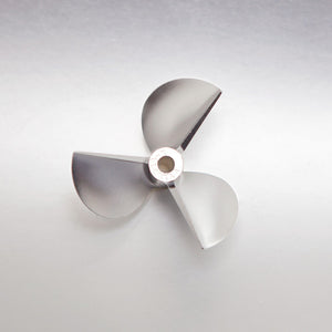 TFL RC Boat CNC Aluminum Three Blades Propeller 1.8 Pitch, 4.76mm shaft，Diameter 48/50/52/54/55mm