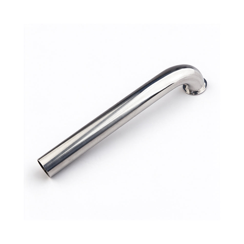 TFL Gas RC Boat Parts 25.4mm L-Shaped Stainless Steel Exhaust Bend 230mm