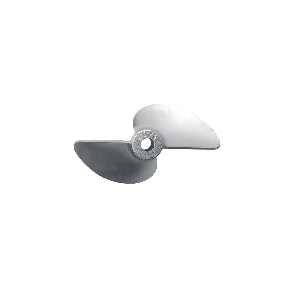 RC Boat CNC Aluminum 2 Blades Propeller 1.9 Pitch, 4MM, Dia 34mm