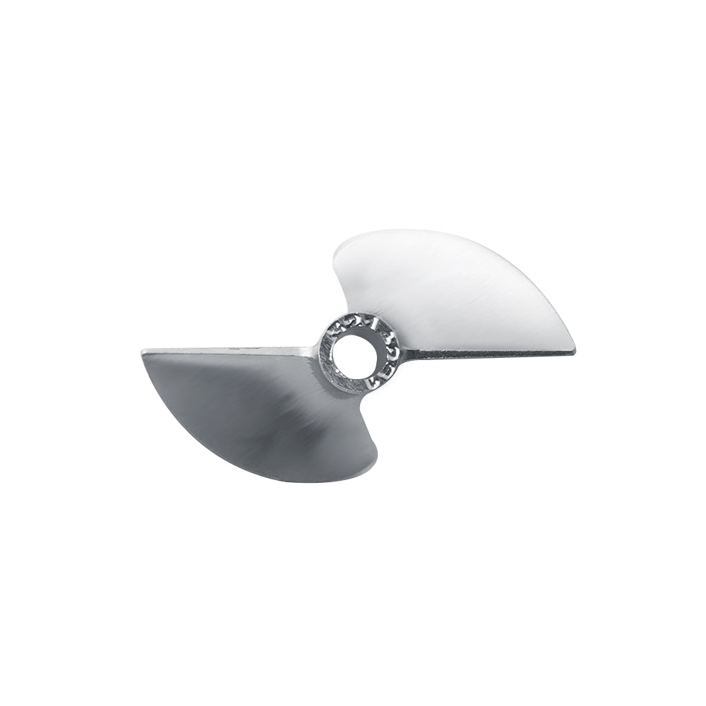 RC Boat CNC Aluminum Two Blades Propeller 1.4 Pitch, 4mm Shaft, Dia 32,34,36mm