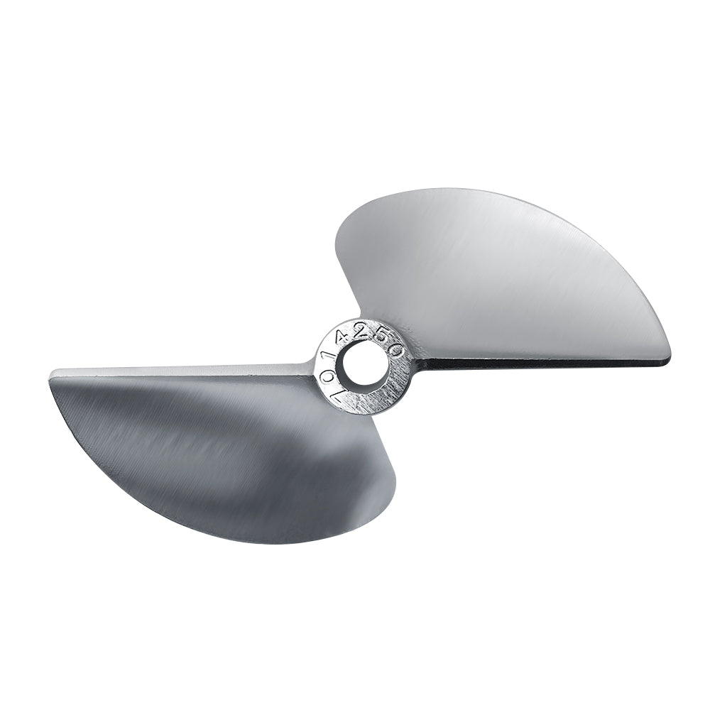 RC Boat CNC Aluminum Two Blades Propeller 1.4 Pitch, 6.35mm,1/4 Shaft, Dia 70,72mm