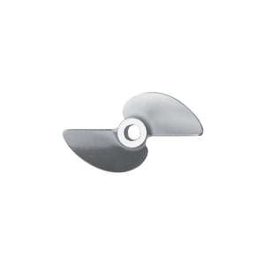 RC Boat CNC Aluminum Two Blades Propeller 1.4 Pitch,4.76mm,3/16 Shaft, Dia 36~55mm