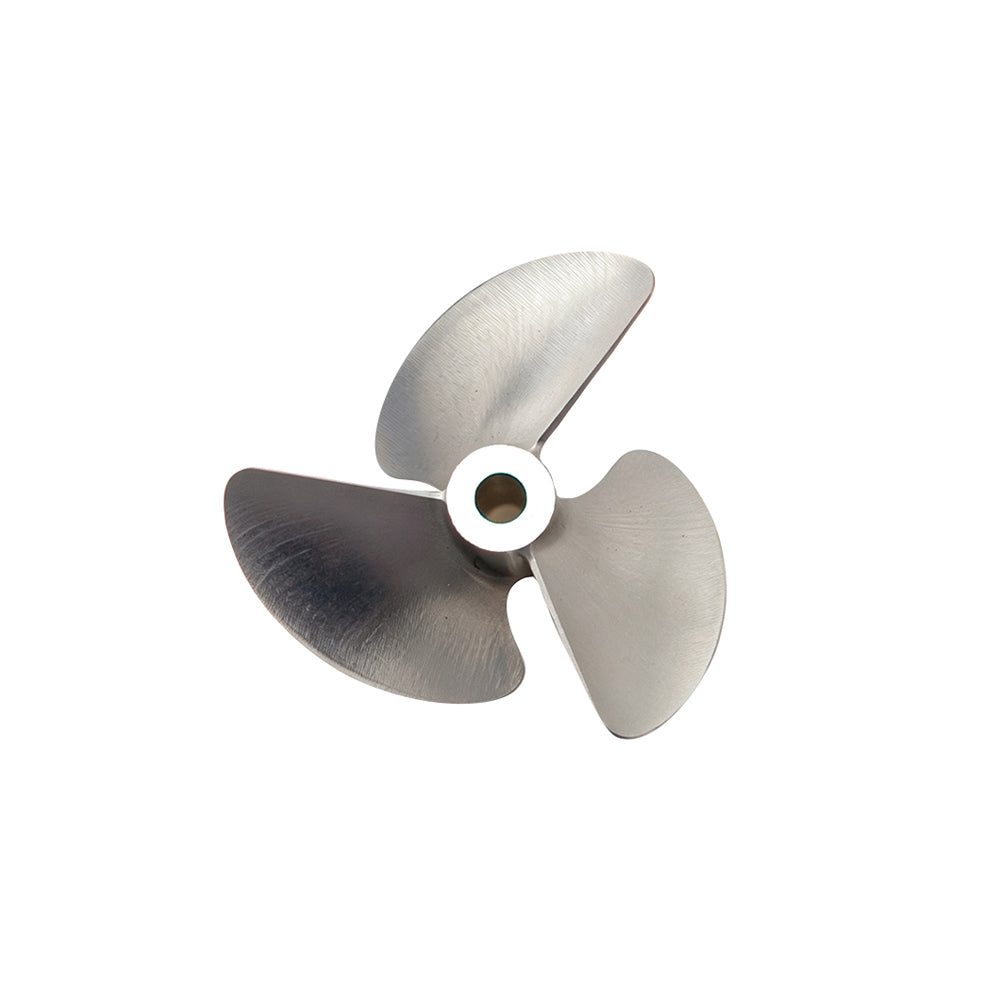 TFL O-Series RC  Boat CNC Aluminum Three Blades Propeller 1.4/1.7 Pitch, 4/4.76/6.35mm shaft，Diameter 34/48/50/52/58mm