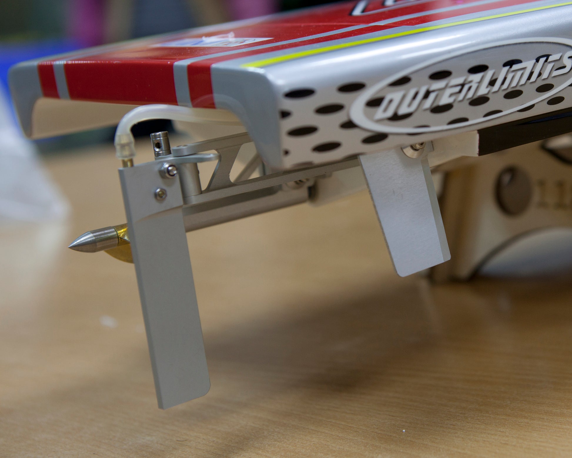 TFL RC BOAT PARTS Extended RudderAssembly with Water Inlet