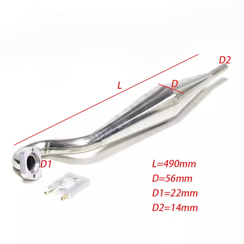 TFL Gas RC Boat Parts Exhaust Pipe/Integrated Exhaust Pipe