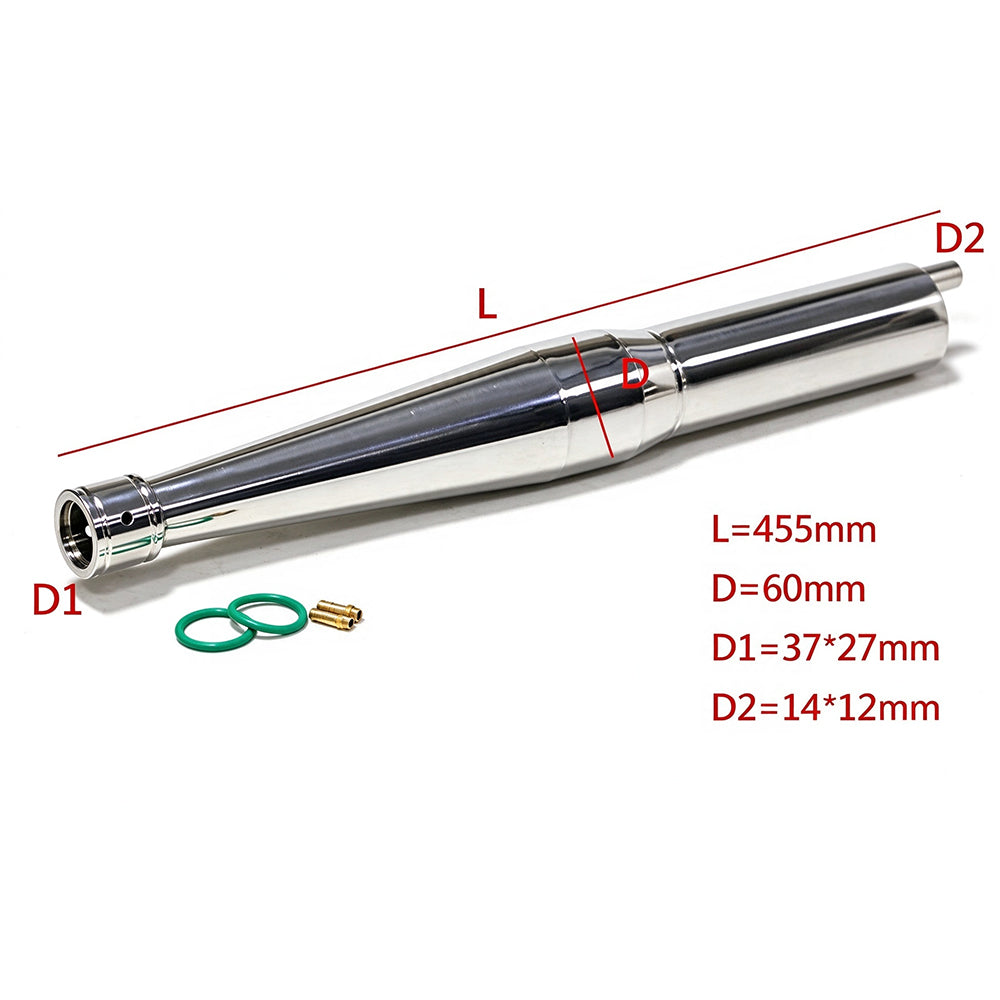 TFL Gas  RC Boat Parts Alum 29cc Tuned Pipe W/ Muffler