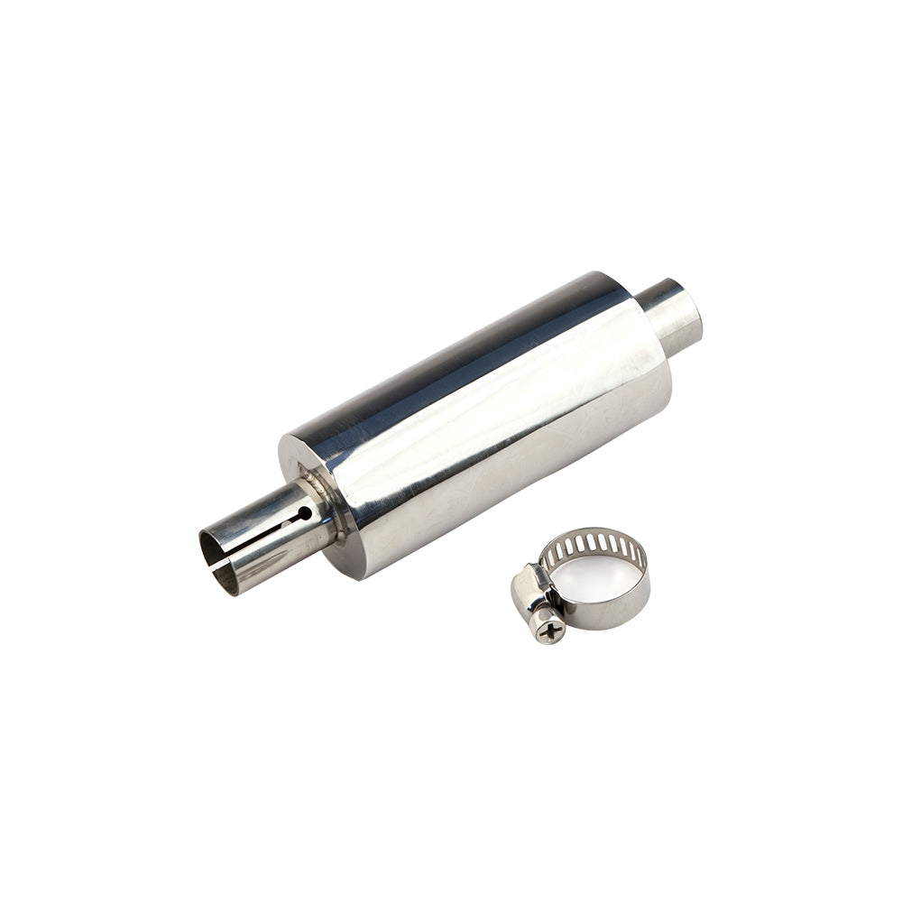 TFL Gas RC Boat Parts Stainless Steel&nbsp; Muffler With Hose Clamp