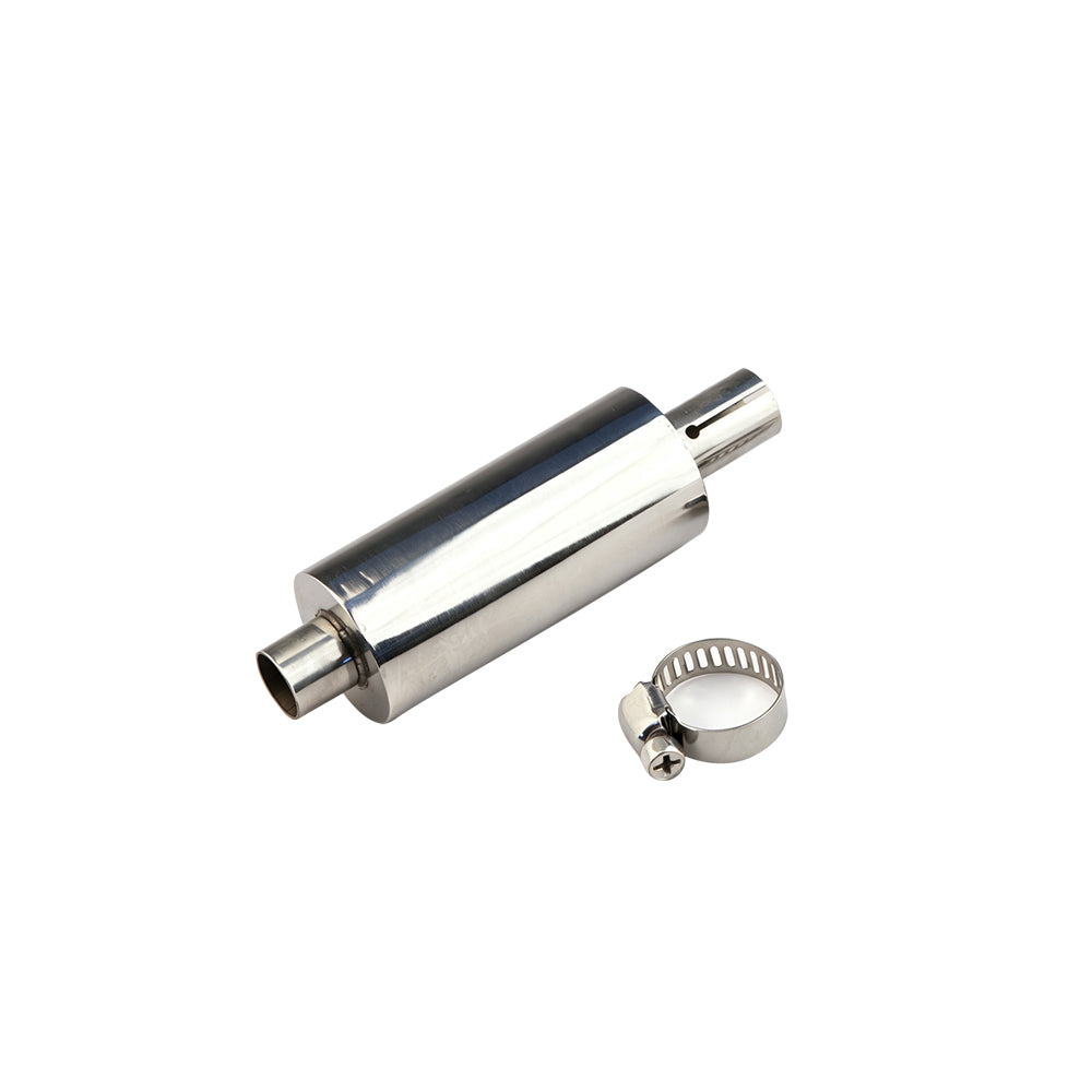 TFL Gas RC Boat Parts Stainless Steel&nbsp; Muffler With Hose Clamp