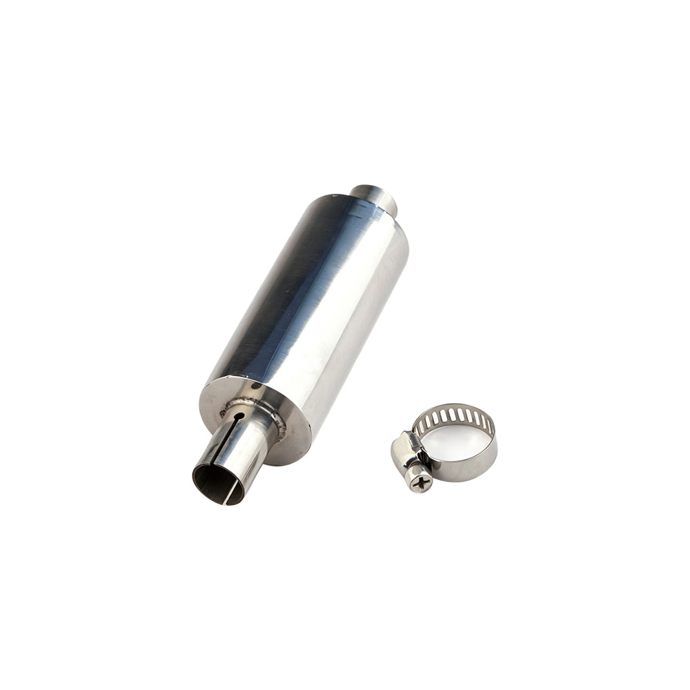 TFL Gas RC Boat Parts Stainless Steel&nbsp; Muffler With Hose Clamp