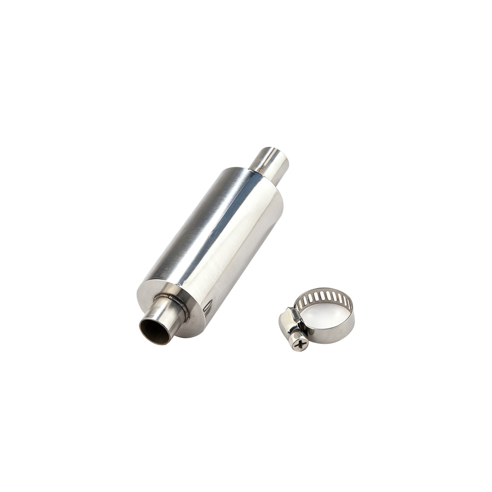 TFL Gas RC Boat Parts Stainless Steel&nbsp; Muffler With Hose Clamp