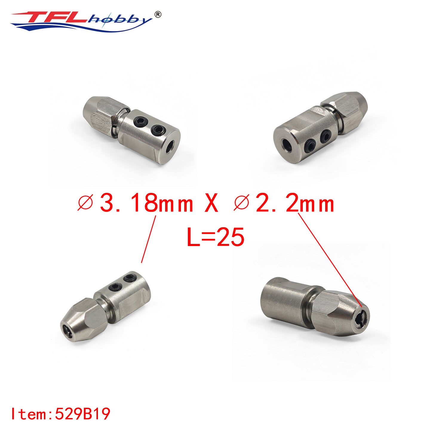 TFL RC BOAT PARTS Coupler