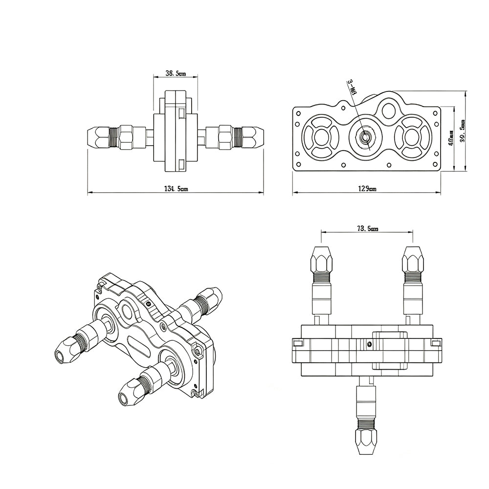 TFL RC BOAT PARTS Transfer Transmission & Spare Parts