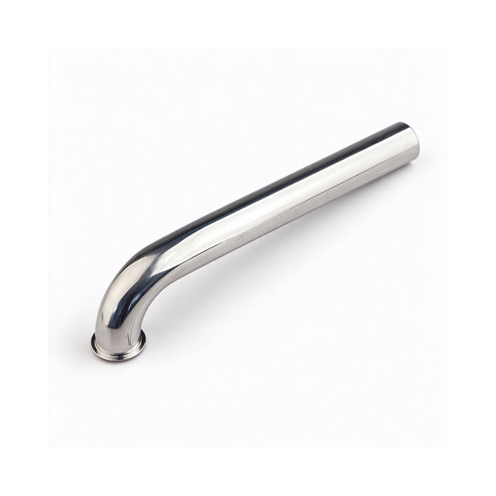 TFL Gas RC Boat Parts 25.4mm L-Shaped Stainless Steel Exhaust Bend 230mm