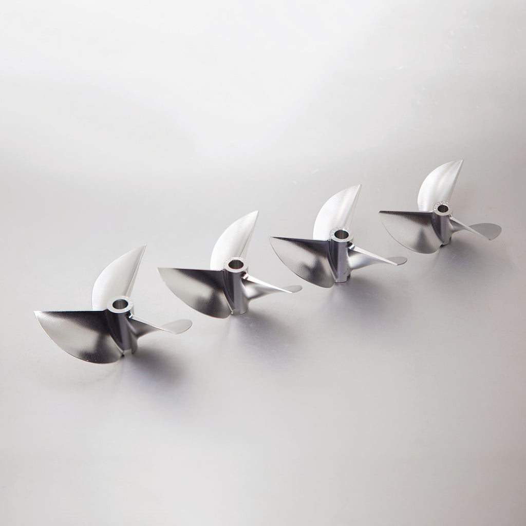 TFL O Series RC  Boat CNC Aluminum Three Blades Propeller 1.4/1.6/1.7 Pitch, 4.76/6.35mm shaft，Diameter 60/67/69/70mm